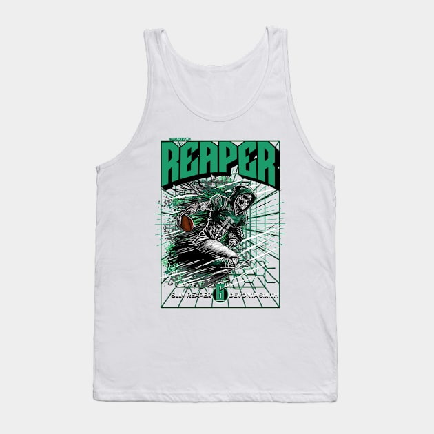 Reaper - Devonta Smith Philadelphia Eagles Graphic Tank Top by HauzKat Designs Shop